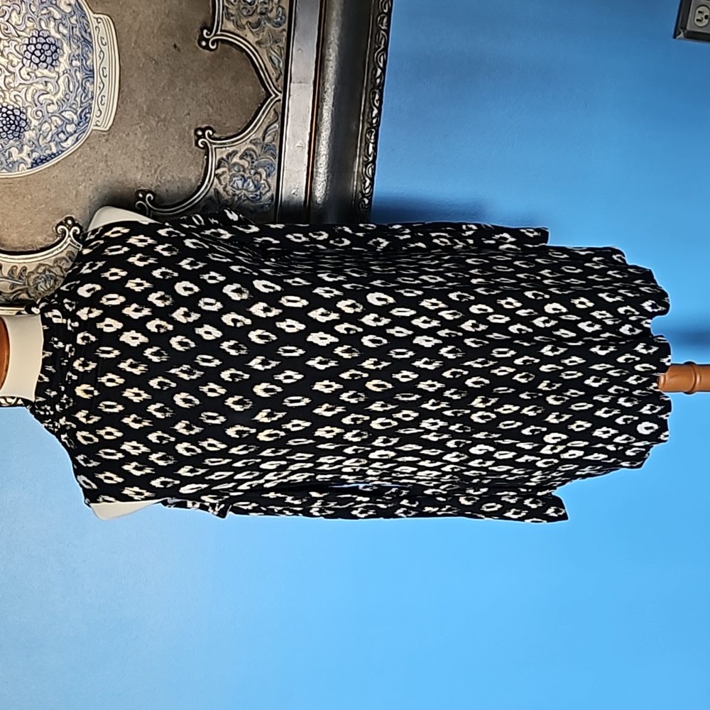 High Neck, Long Sleeve Cold Shoulder Top